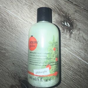 Philosophy Snow Globe Shower Gel - Green with Red Accents